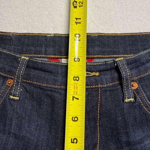 Lucky Brand Women's Low Rise Straight Leg Regular Fit Blue Crop Jeans Size 6/28 - Picture 8 of 10